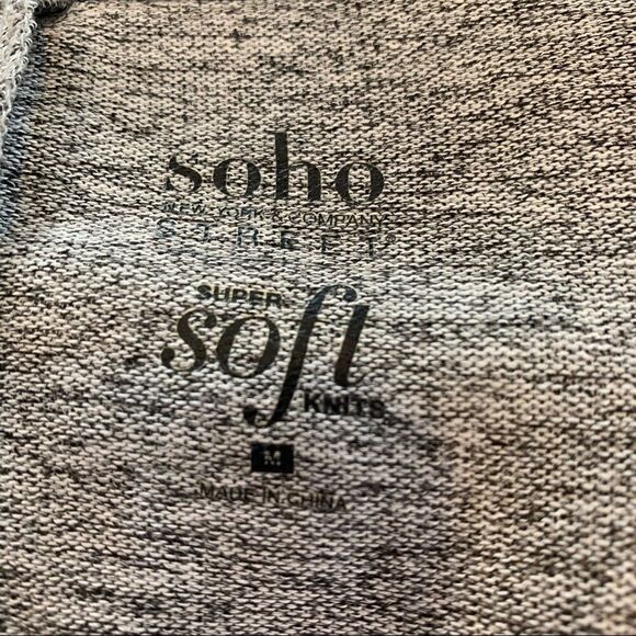 New York & Co NY&Co SoHo Street Soft Heather Gray Shift Dress Size Medium - Picture 7 of 12